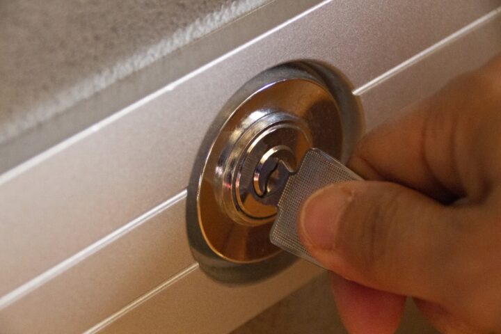 開錠作業の実施